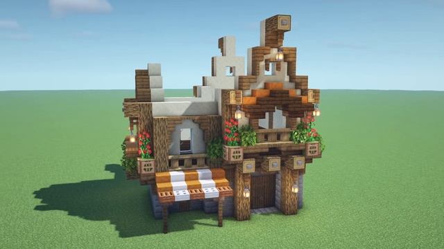Minecraft | How to Build a Storage House | Easy House Tutorial смотреть онлайн