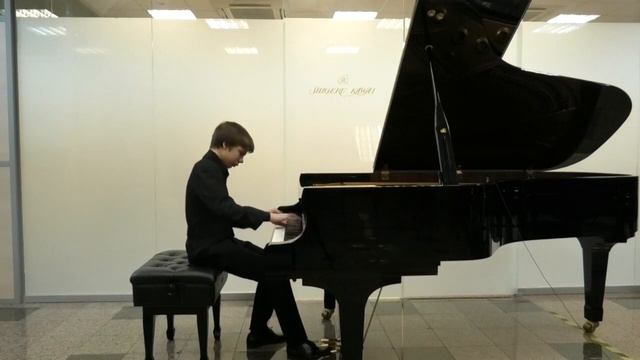 Chopin. Etude in C minor Ор. 25, No.12. Ivan Tkachev, 12 y.o. смотреть онлайн