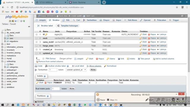 Menambahkan Data di Laravel dengan Bootstrap смотреть онлайн
