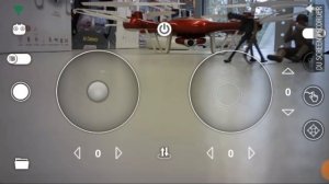Интерфейс приложения Syma Fly(полеты на Syma X5UW-D)