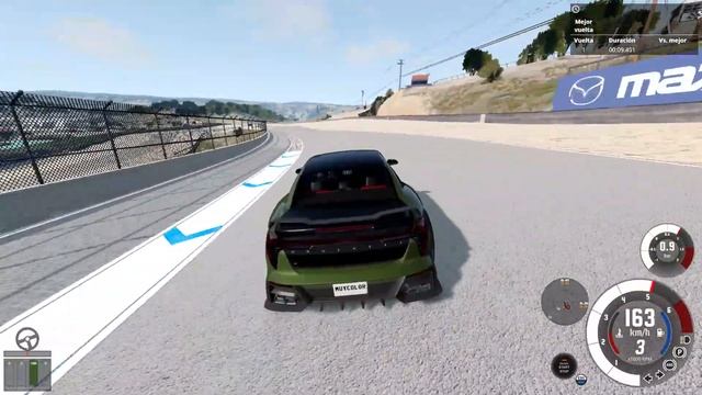 Testing a Fiat 133 IAVA and other mods in Laguna Seca - BeamNG drive смотреть онлайн
