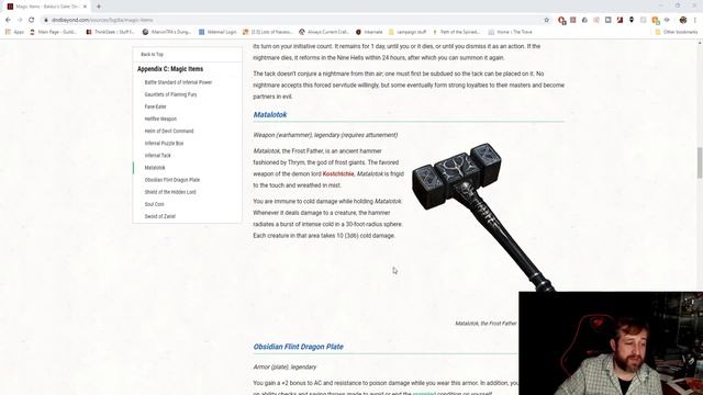 Baldur's Gate: Descent Into Avernus New Magic Items | Nerd Immersion смотреть онлайн