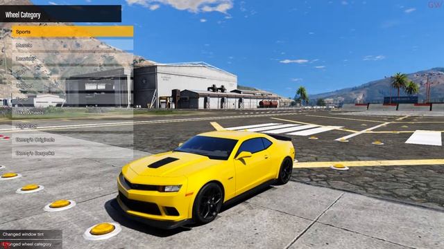 GTA V - Chevrolet Camaro Z/28 2015 Walk-around HD (MVGA, VisualV, NVR) смотреть онлайн