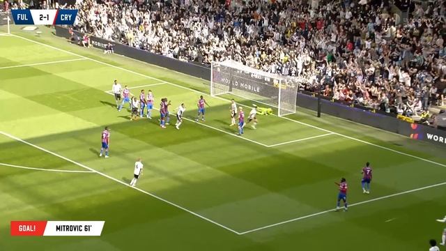 Match Highlights: Fulham 2-2 Crystal Palace смотреть онлайн