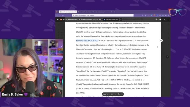 LIVE | Lawyers Respond To ChatGPT Sanctions. ChatGPT Sued For Defamation?!? смотреть онлайн