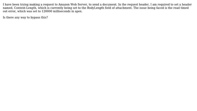 Salesforce: How to bypass read timed out error while making callouts? смотреть онлайн