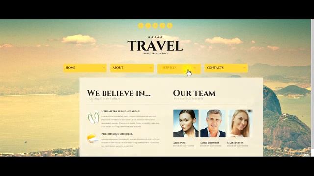 Сайт для отеля, базы отдыха