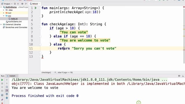 Learn Kotlin in Hindi #9: If Expression смотреть онлайн