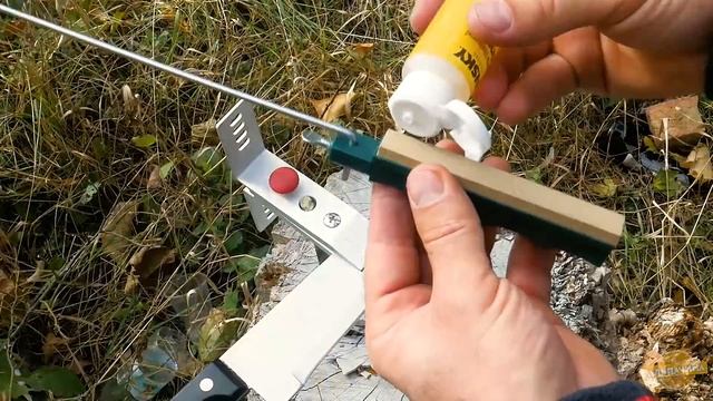 ТОЧИМ НОЖИ В ПОЛЕВЫЙ УСЛОВИЯХ С ТОЧИЛКОЙ ОТ Lansky Knife Sharpening System. Точилка для охоты и дом