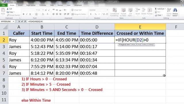 Calculate time difference in excel between 2 times смотреть онлайн