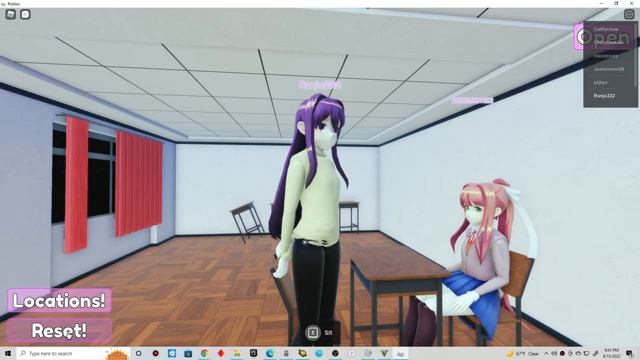Roblox Doki Doki Literature Club Reshaped: Showing Ray all the gamepasses in the game смотреть онлайн