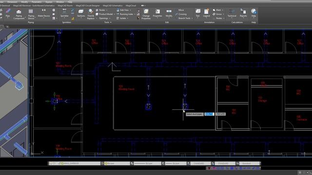 54 - MagiCAD_for_AutoCAD - Arrow + Duct/Pipe Arrow + Revision Arrow смотреть онлайн