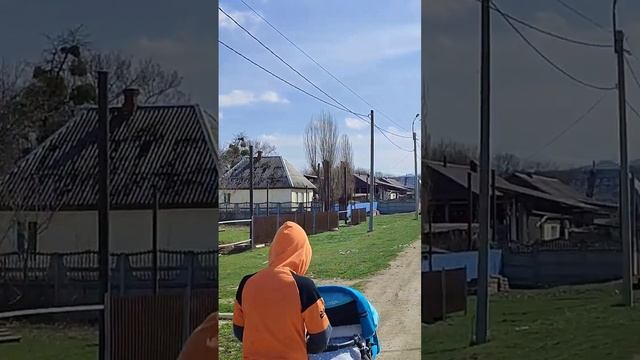 Гора Большой Тхач-вид из станицы Даховской. смотреть онлайн