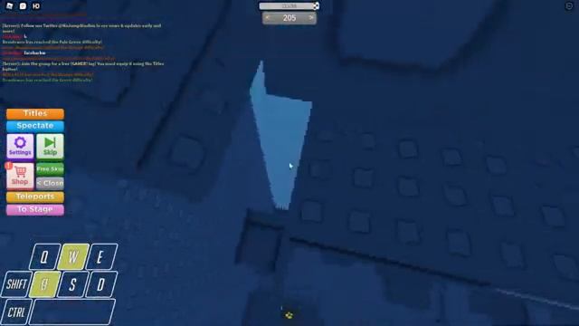Roblox: No Jumping Difficulty Chart Obby - Stages 205-206 (NEW!) смотреть онлайн