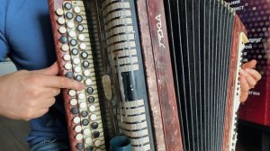 Учимся играть на баяне за 5 минут РАЗБОР ШАНСОНА