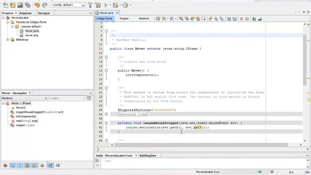 Java - Movendo imagem em um jLabel смотреть онлайн