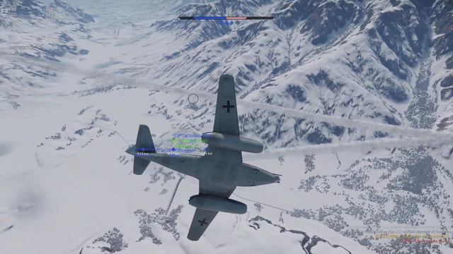 War Thunder Me 262 double смотреть онлайн