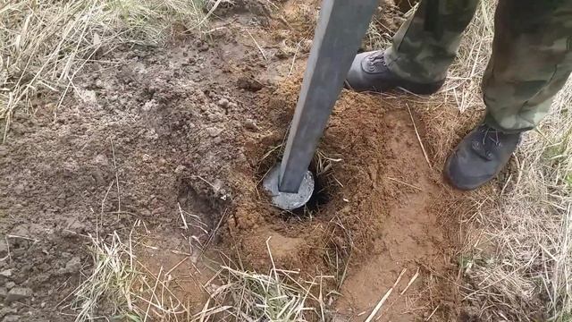 Бетонные столбы и основания заборов смотреть онлайн