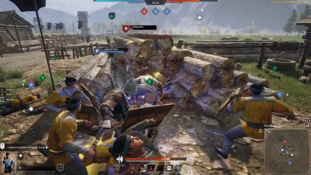 Conqueror's Blade Frontier Алебарда Бум смотреть онлайн