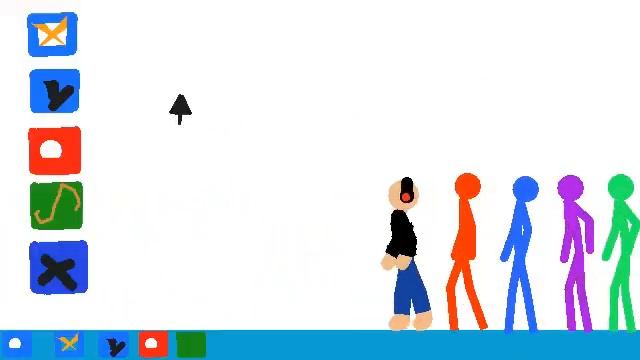 Escape the PC (Stick Nodes Animation) смотреть онлайн