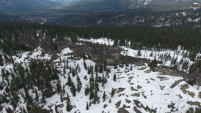 ОБЛЕТ НА ДРОНЕ МЕГАЛИТОВ ГОРНОЙ ШОРИИ