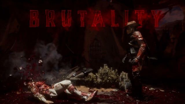 Mortal Kombat 11 Erron Black secret brutality ending plus new brutality pose смотреть онлайн