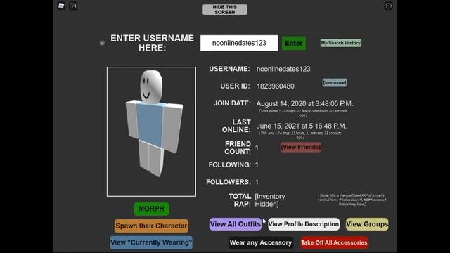 Roblox last online checker смотреть онлайн