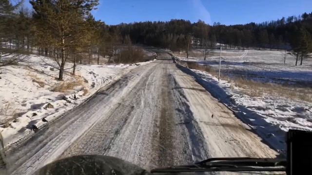 Дальнобой по России Иркутск-с.Курлея ЗБК с нами Бог и мы обязательно дойдём смотреть онлайн
