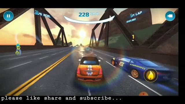 CAR RACING - ASPHALT NITRO 1.0.5 GAME PLAY | ANDROID GAME смотреть онлайн