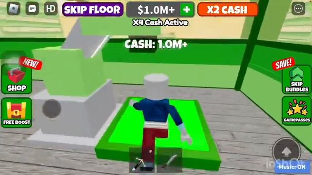 $999MBillionaire simulator || ROBLOX Millionaire Tycoon смотреть онлайн