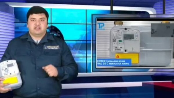 OSTEN smat gaz hisoblagich