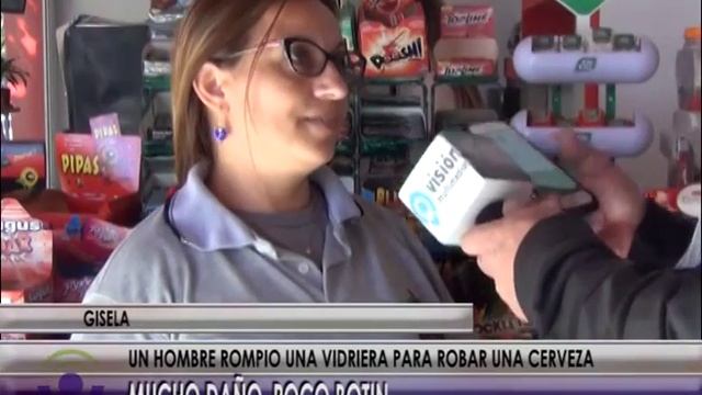 B834 NOTA ROMPIO UN VIDRIO Y SE ROBO UNA CERVEZA смотреть онлайн