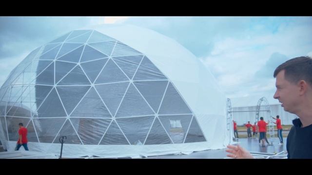 Комплекс шатров на авиасалоне МАКС 2019 в г. Жуковском смотреть онлайн