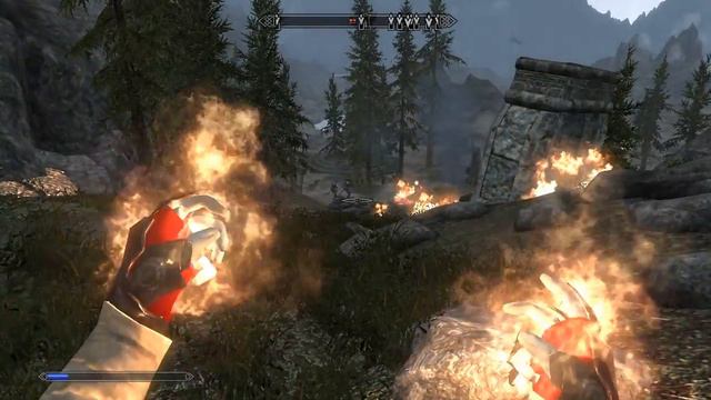 TES V: Skyrim [MODS] [LEGENDARY] Трое неизвестных возле Мзулфта - 47 смотреть онлайн