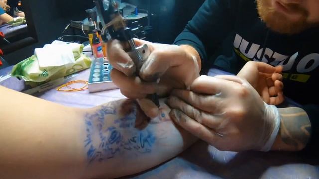 Часть 1.Новая татуировка во время корона вируса.Vlog-влог. смотреть онлайн