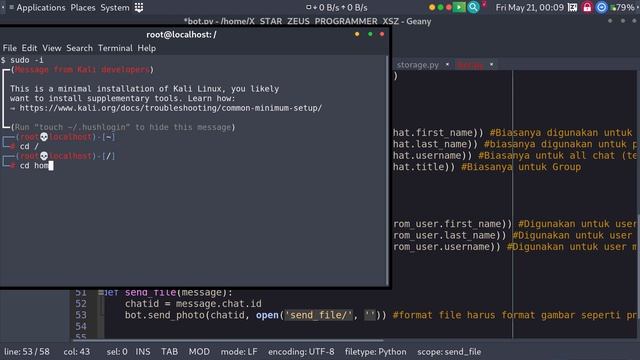 Send File | Bot Telegram Python Part 8 | X Star Zeus смотреть онлайн
