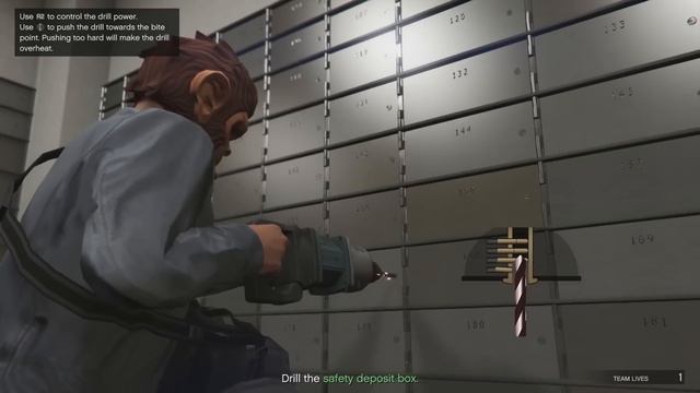 Grand Theft Auto V Online Heist #1 - The Fleeca Job Finale (Drilling the Deposit Box) смотреть онлайн