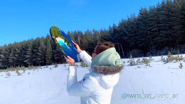 ЖИВЫЕ КАРТИНЫ ИЗ ЭПОКСИДНОЙ СМОЛЫ смотреть онлайн