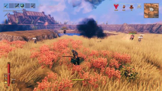 Valheim PVP арена с магией смотреть онлайн