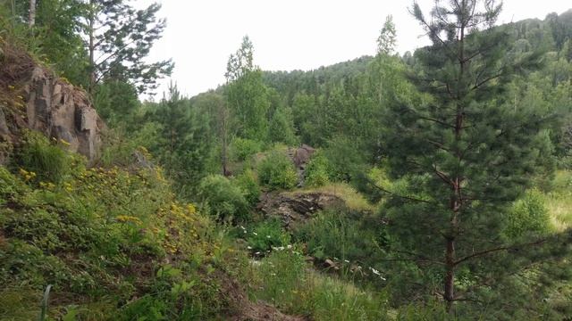 Можарский водопад. Курагинский район. Relax video 4К. смотреть онлайн