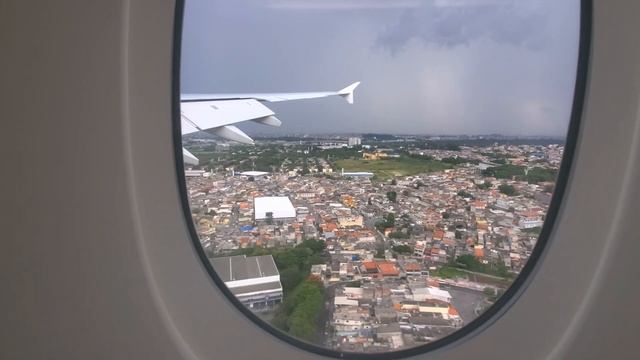 Airbus A380 landing at Sao Paulo airport (Guarulhos) - 4K HDR смотреть онлайн