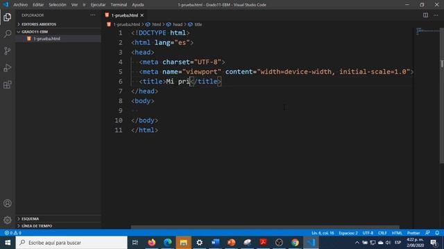 1-Bienvenida al html смотреть онлайн