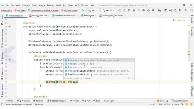 Fetch Data From Firebase Database in Android Application | Part 3 смотреть онлайн