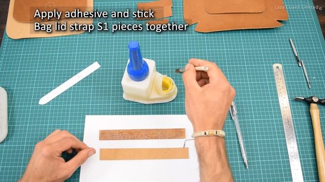 DIY, Cross-body leather bag video tutorial & patterns смотреть онлайн