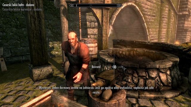 Skyrim • Beirand reakcja na wybór pancerza смотреть онлайн