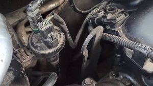 #renault #scenic2 Замена верхнего лямда-зонда в Рено Сценик 2, с мотором к4м.