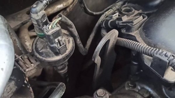 #renault #scenic2 Замена верхнего лямда-зонда в Рено Сценик 2, с мотором к4м.