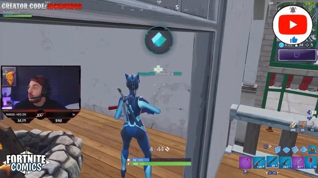 STREAMERS REACT TO *NEW* SLICK EMOTE/DANCE! Fortnite DANCE Moments смотреть онлайн