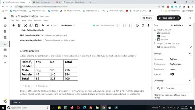 Feature Selection, Chi Square test, In Hindi смотреть онлайн
