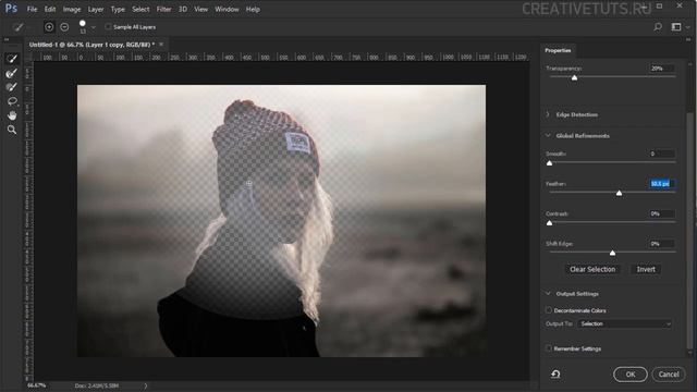 Применение фильтров.  Видеоуроки Photoshop.
